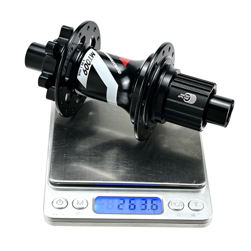 Michi 専用 マイクロスプライン用28ホール自転車ハブ,6極,114クリック