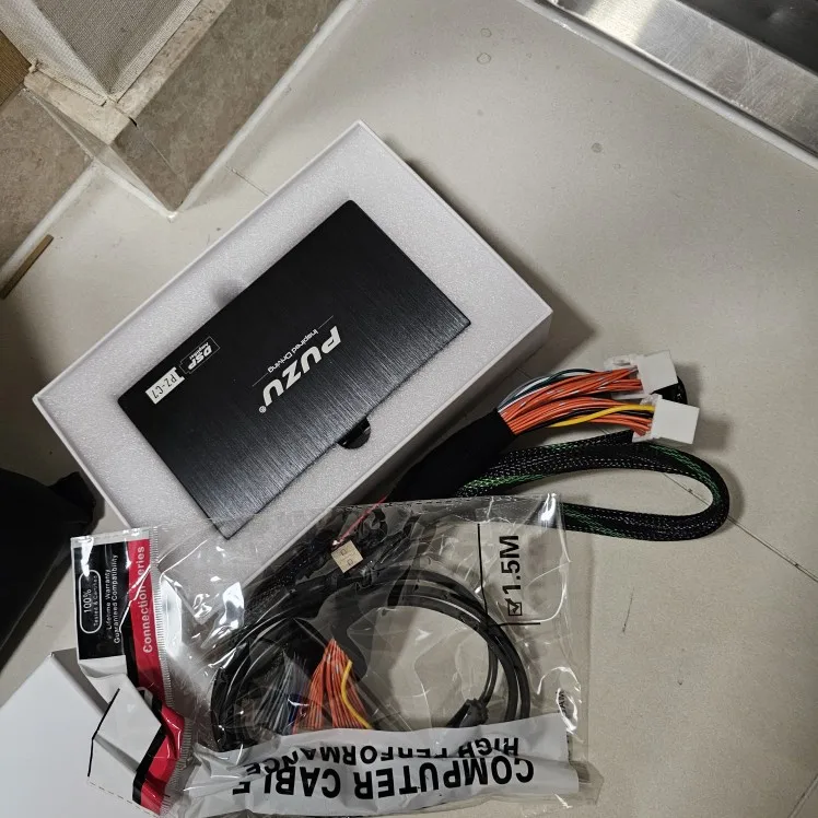 PUZU PZ-C7 4ch to 6ch DSP  Plug&Play Car Audio Digital signal processor DSP 4X150W output support /windows /Android/Apple IOS app sound  tuning photo review