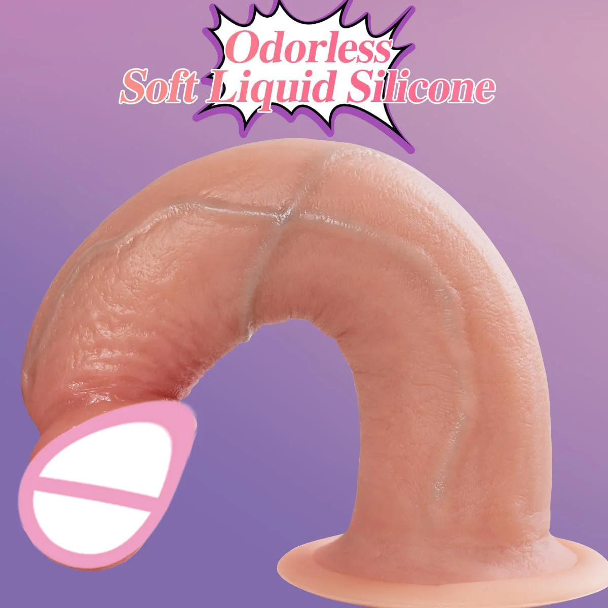 Realistic Dildo Man Dick Soft Penis With Suction Cup Adult Women Sex Toy Artificial penis for Women Vaginal G-spot Massage Toy
