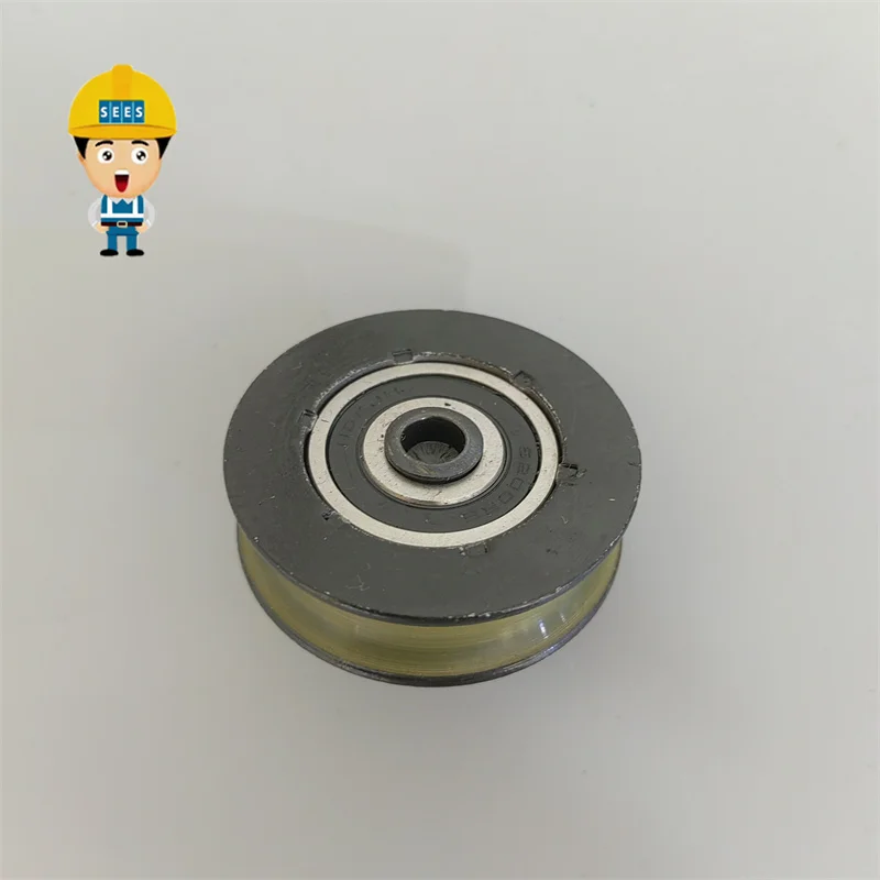 SEES BST Elevator Door Hanger Roller Use for Thyssenkrupp M12 48x14x6200 48*14*6200 M12 OD48mm W14mm Bearing6200 THYSSEN TKE