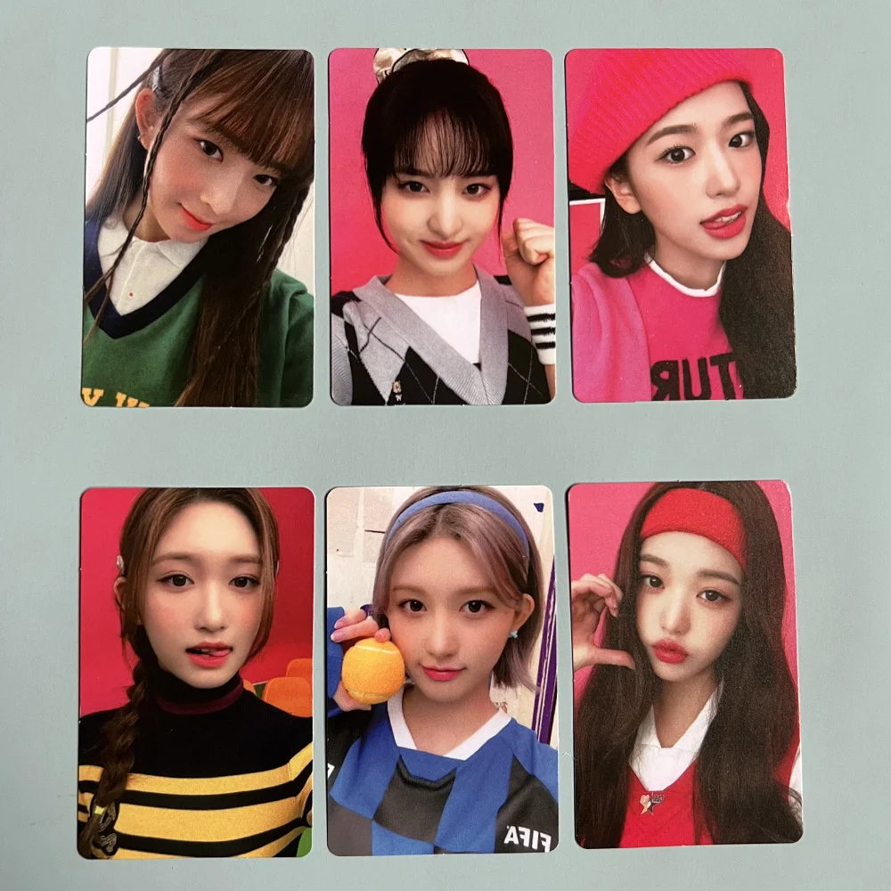 

6pcs/set Kpop IVE Lomo Cards 2023 Season Greetings Photocards Girls Photo Card Fans Collection Gift WonYoung LIZ YuJin LEESEO