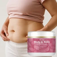 Crème raffermissante pour l'abdomen |     Riche en collagène et en acide hyaluronique, hydratant et nourrissant, utilisé pour raffermir et lisser la peau beige clair, crème raffermissante beige clair pour le corps 2,11 oz/60 g. 6