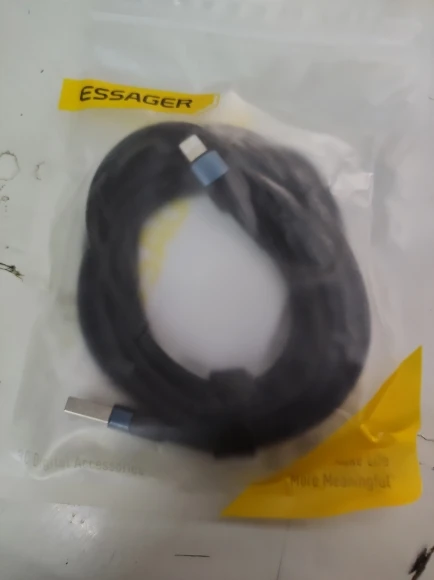 Essager Fast Charging For iPhone Usb Cable 11 12 13 Pro Max Mini Xs Xr X SE 8 7 6 Plus 6s 5 5s 2.4A Wire For iPhone Charger Cord photo review