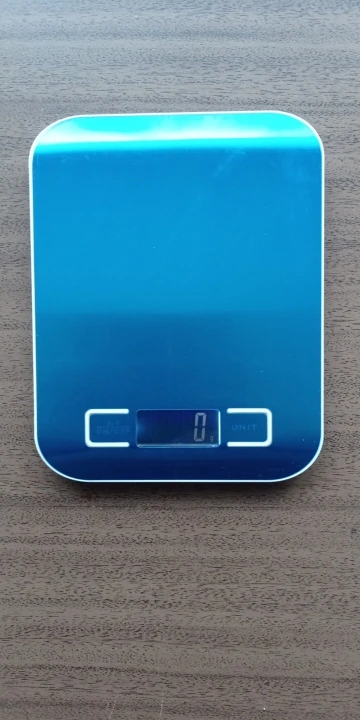 Balanças eletrônica recarregável INOX, 10KG alta precisão photo review