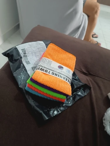 Pano Microfibra Automotiva Flanela Anti-risco 30x30 (5 Uni) - Neverdie Store photo review