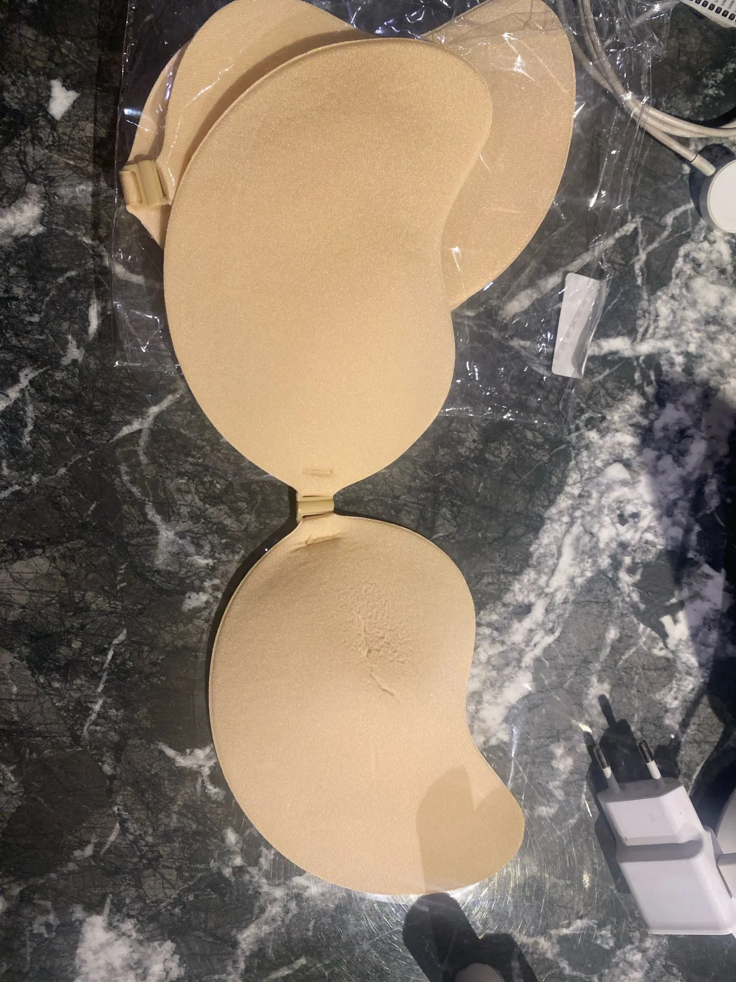 Invisible Strapless Adhesive Stick Bra Strapless Push Up Bras Women Lingerie Seamless Silicone Nipple Covers Bralette Underwear photo review