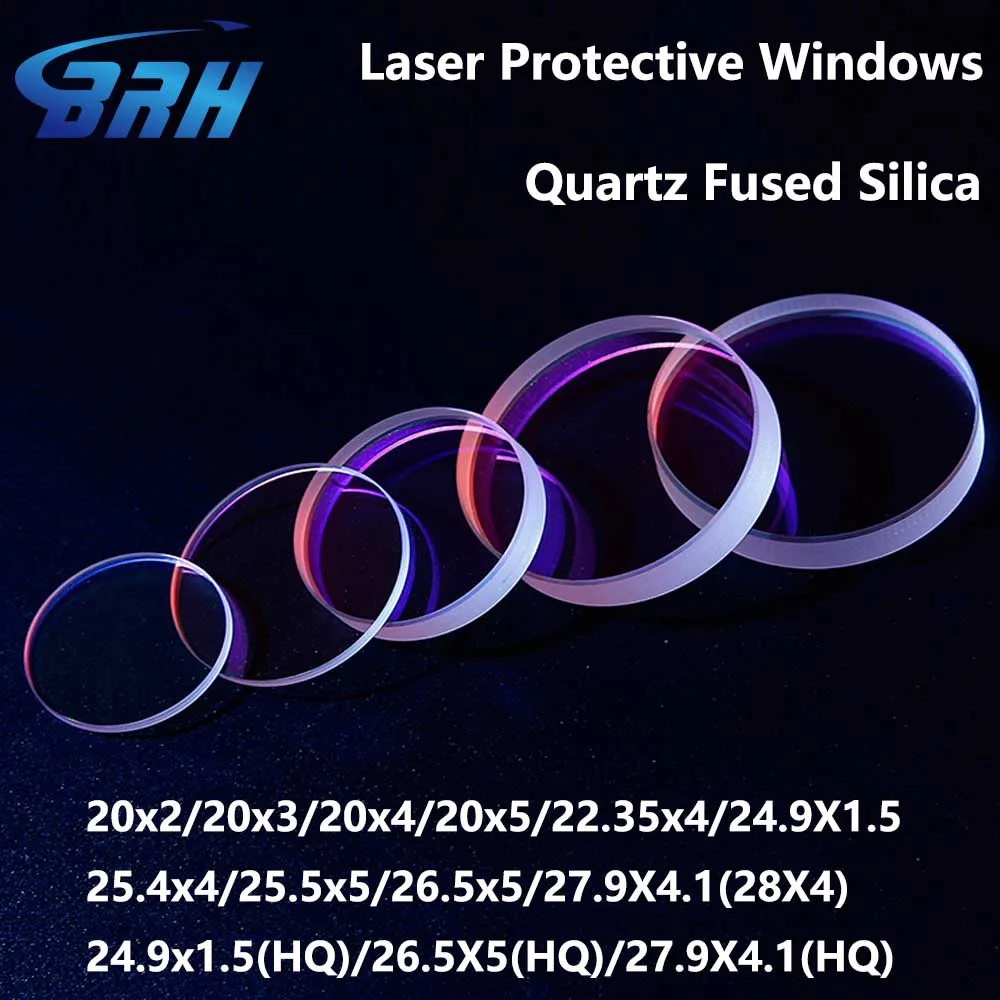 Laser Protective Windows Protective Lens D18 28 27.9x4.1 1064nm Quartz