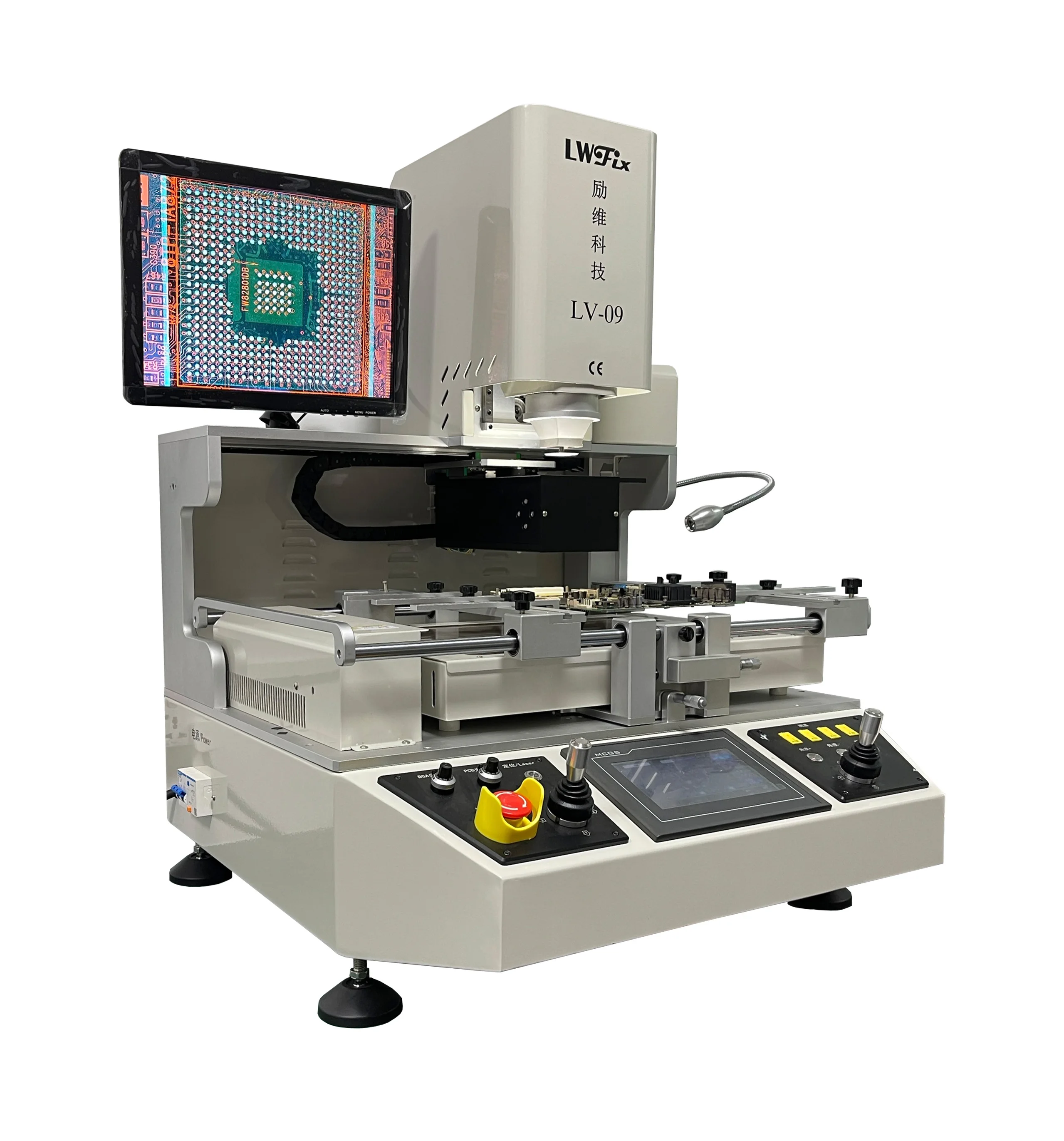 6800W BGA Rework Station with Laser & Infrared Technology for High-End Electronics Repair 2