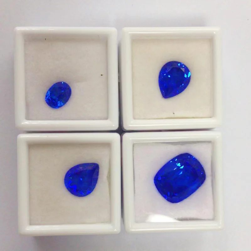 Hochwertige, wunderschöne Kobalt-Spinel-Edelsteine im ovalen Schliff für DIY-Schmuckherstellung, Edelsteinsammlung, Großhandel.