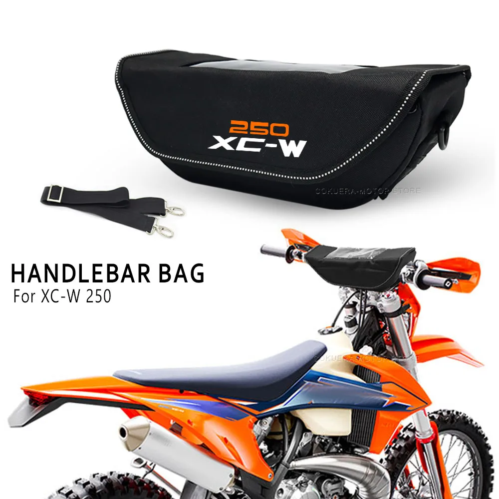 

For XC-W 250 XC-W 150 125 XC Motorcycle Waterproof And Dustproof Handlebar Storage Bag