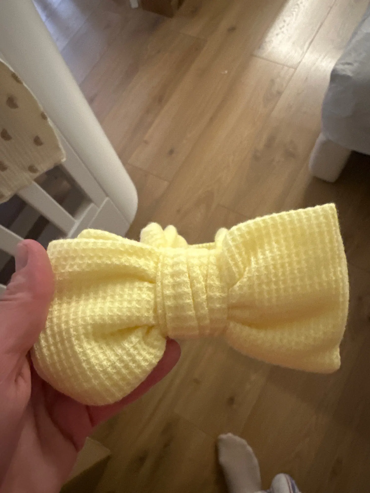 Cute Floral Nylon Baby Headband photo review