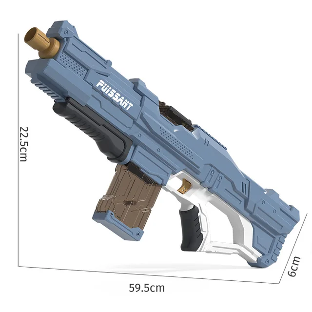 Automatic Electric Water Gun Chargeable Outdoor Beach Pool High Pressure Children's Kids Toys Boy Girl Gifts 6