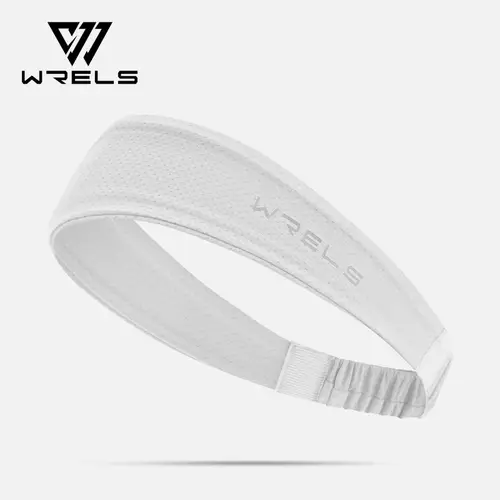 WRELS Fitness Headbands Ice Silk Workout Headband Cooling Forehead Wrap No-Slip Running Sweatband Moisture-wicking Hairband - Image 7