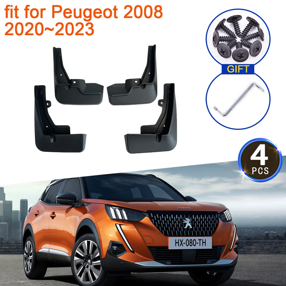 For Peugeot 2008 A94 2013 2014 2015 2016 2017 2018 2019 Mud Flaps Mudguards  Splash Fender Guard Front Rear Wheels Accessories - AliExpress