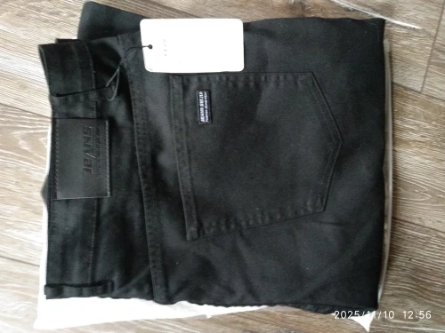 Spring Autumn Men Classic Fashion Brand Jeans Homme Man Soft Stretch Black Biker Masculino Denim Trousers Mens Pants Overalls photo review