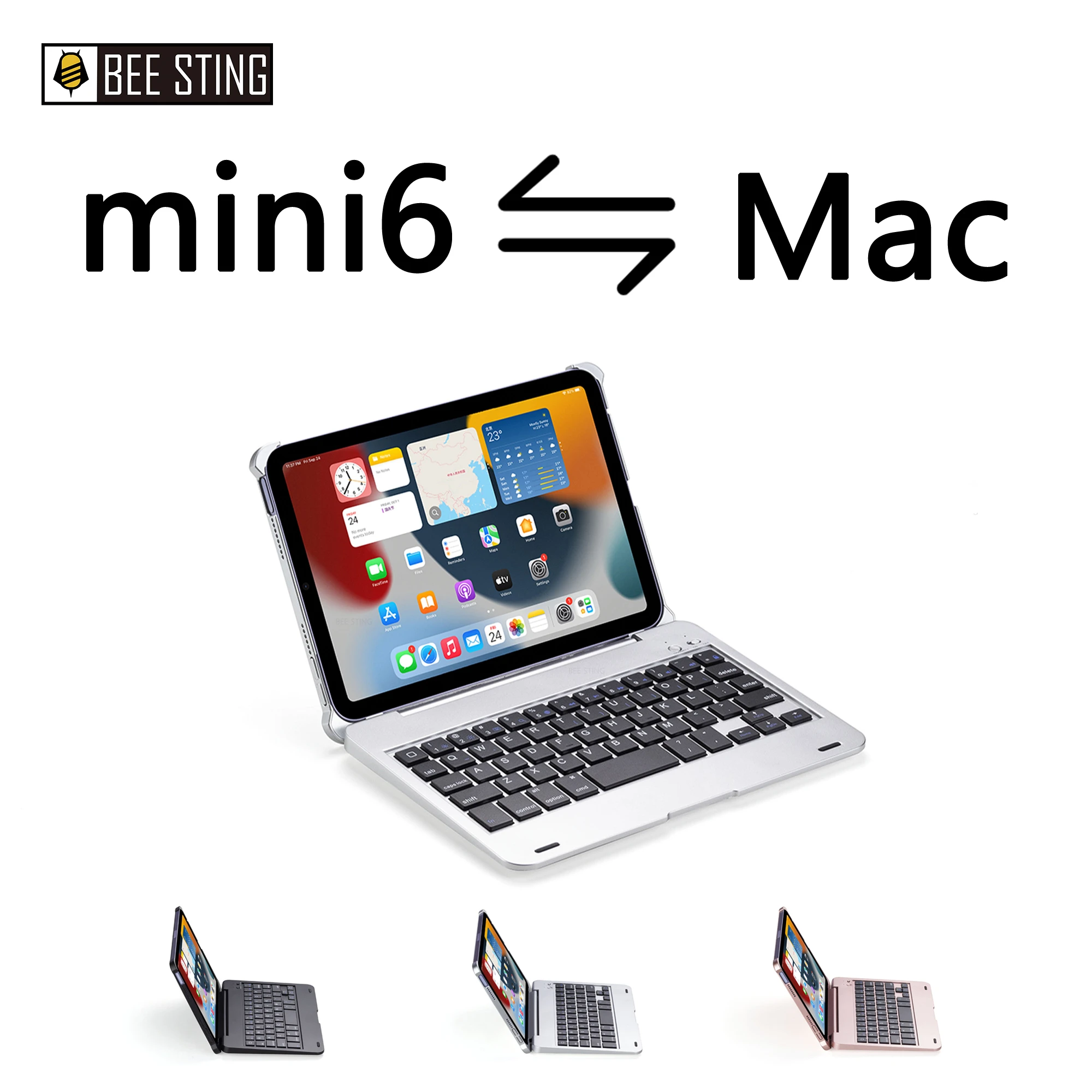 infrastructuur Laatste Reis Case Keyboard Apple Ipad Mini | Bluetooth Keyboard Ipad Mini 6 - Apple Ipad  Mini 6 - Aliexpress