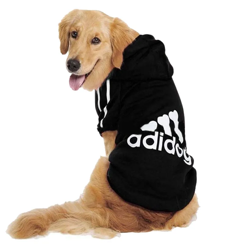 Dog Clothes for Large Dogs Winter Warm Fleece Big Dog Hoodies