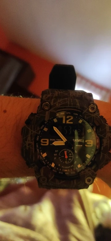 SKMEI 1637 Military Digital Waterproof Shockproof Watch for Men photo review