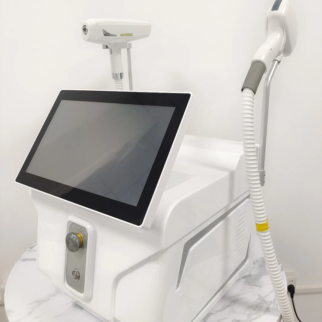 4000W Soprano Titanium Ice Platinum 3000W Soprano Titanium Ice Platinum Diode 755 808 1064nm 3 Wavelength Laser Machine Painless 5