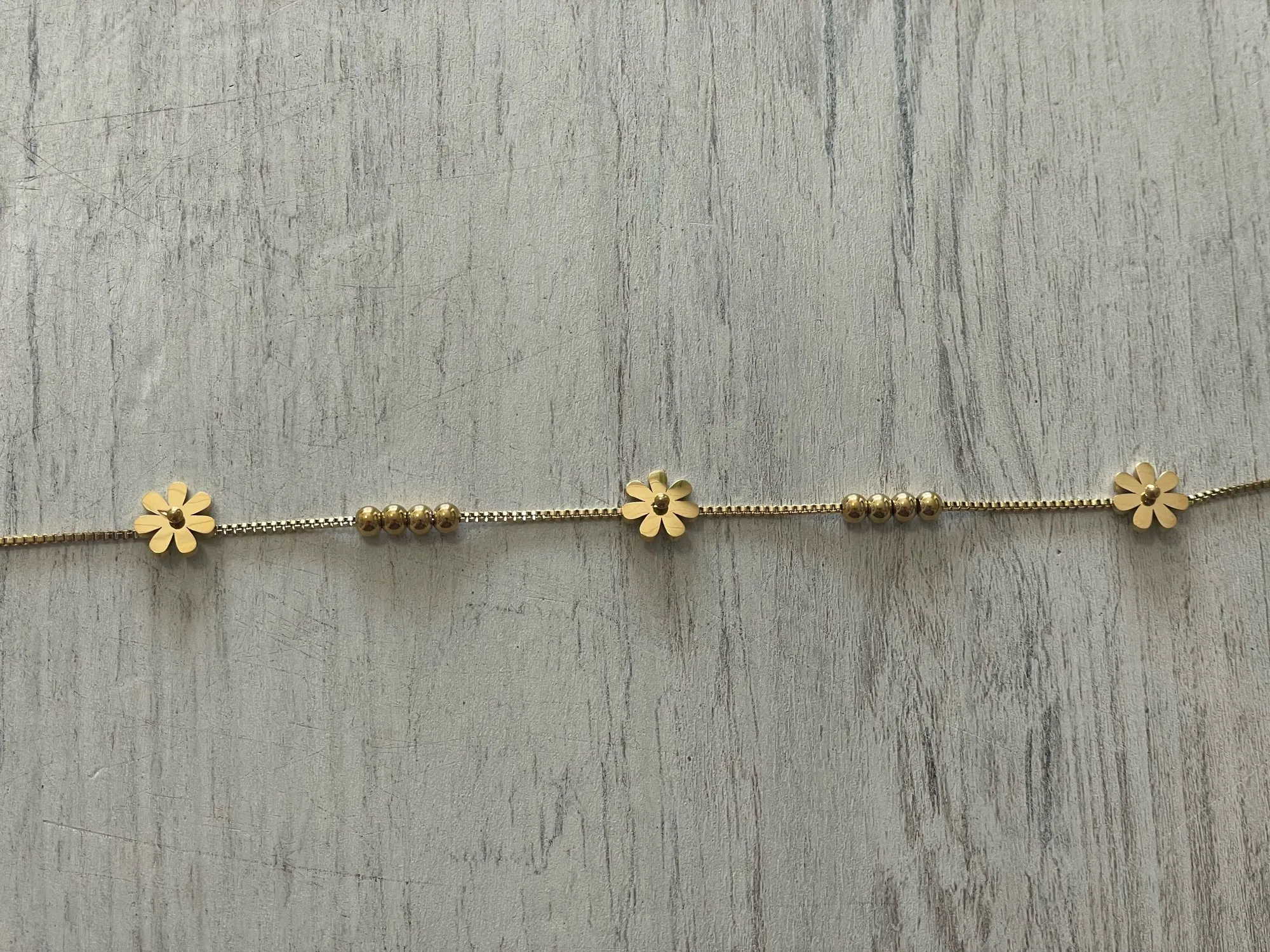 Stainless Steel Daisy Ankle Ornaments photo review