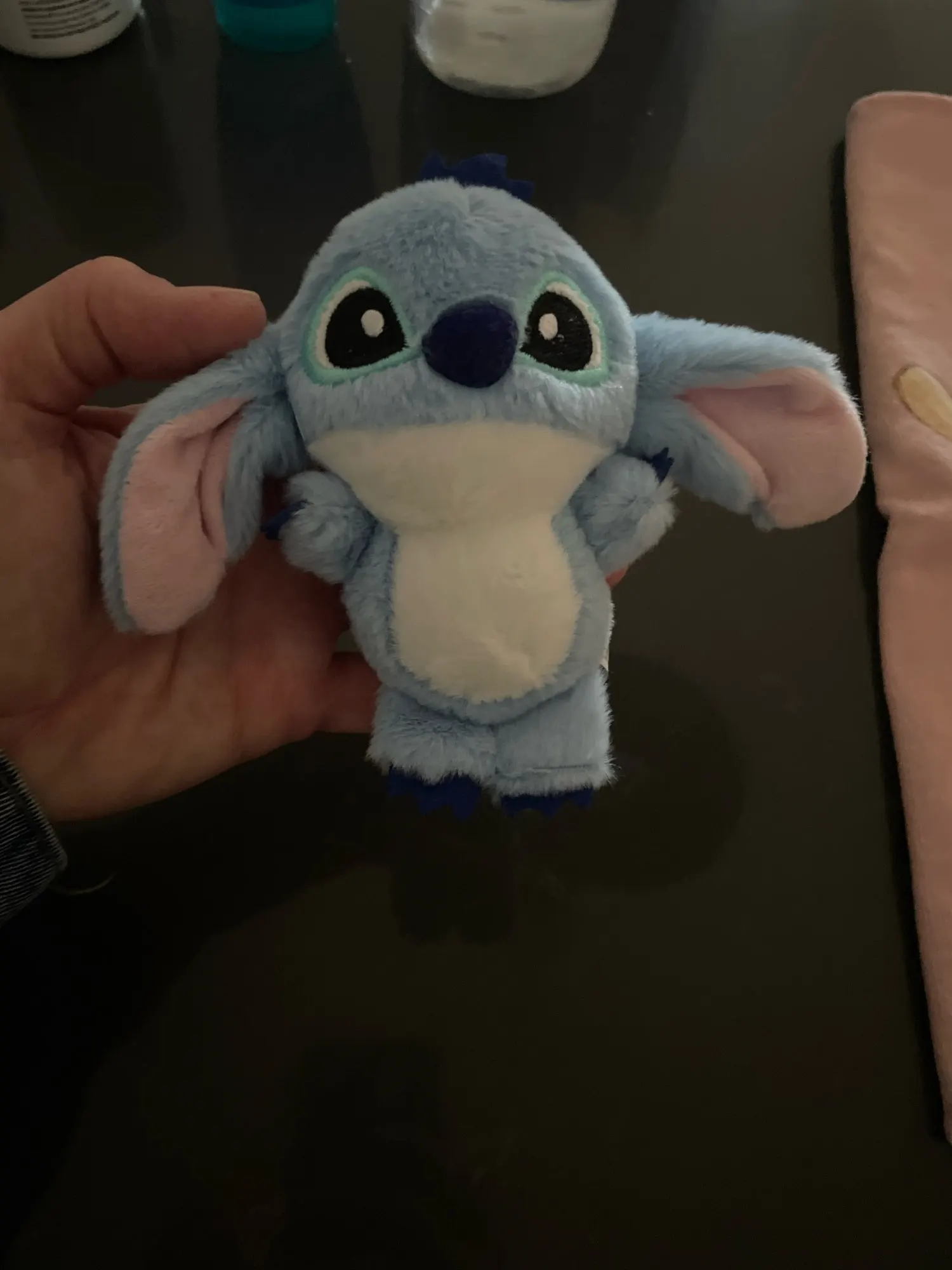 Cartoon Stitch Plush Keychain Soft Toy Cute Stuffed Animal Pendant Gift for Girls
