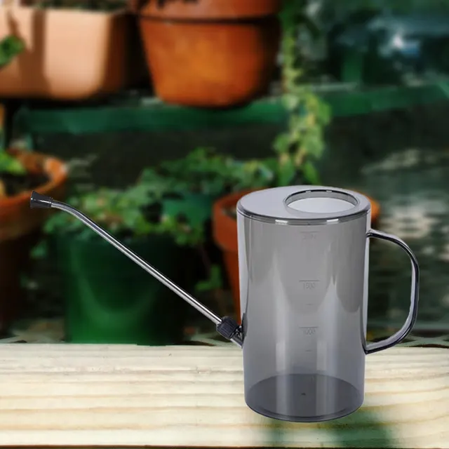 2L Watering Can Practical Flowers Gardening Tool Long Spout for Flower Bonsai House Plants Garden Flower Office Indoor Gardening 4