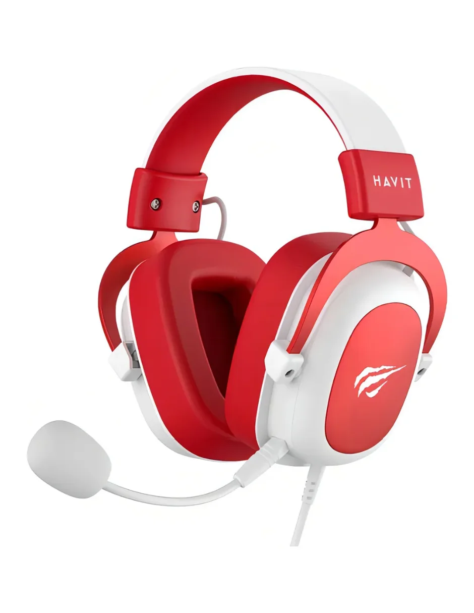 Audífonos Gamer Headset alámbricos Havit 3.5mm Sonido envolvente H2002D