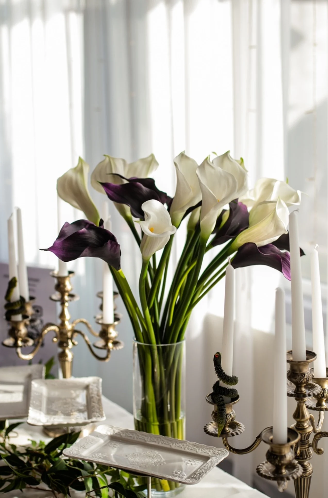 Atificial EVA Callalily Flower 3PCS photo review