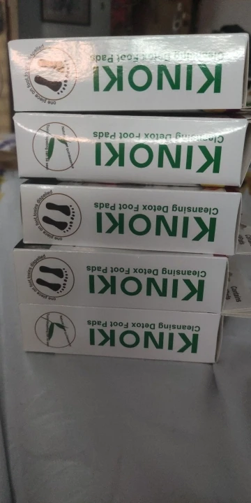 Kinoki Kräuter Detox Pads – Natürlich gesunde Füße für besseren Schlaf! photo review