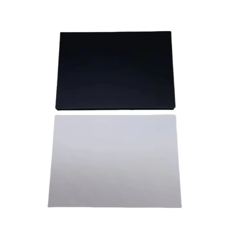 All black 7 inches hard cover video brochure with IPS screen 8G memory best price support customize