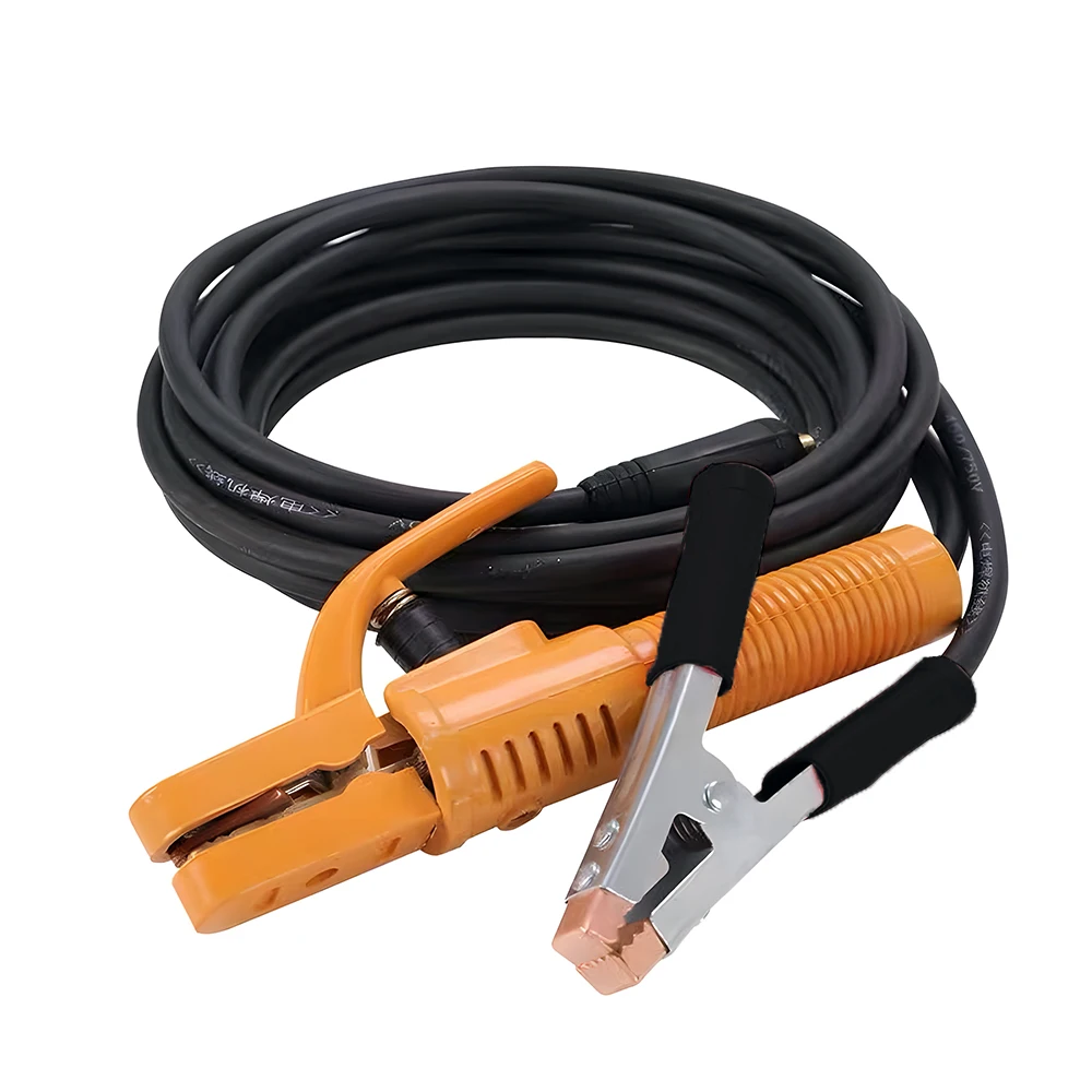 

500A Electrode Holder With 3M Cable +300A Earth Clamp 2M Cable Suitable For 200 250 Welding Machine Welding Cable Accessories