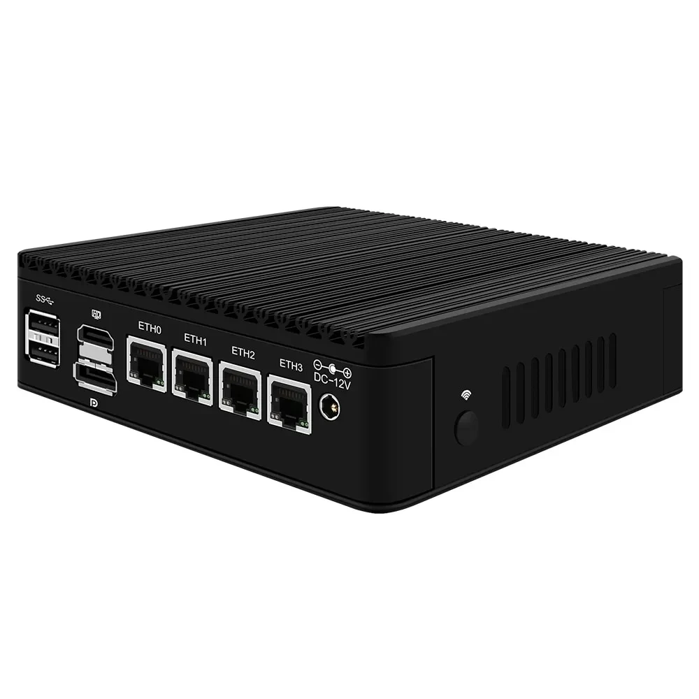 2023 New 2.5G Soft Router 12Th Gen Alder Lake i3 N305 N200 N100 4x Intel i226 Nics Fanless Mini PC Firewall Appliance VPN Server