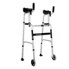 Elderly Walker With Wheel Walking Aid Walking Inconvenience Walker Hemiplegia Rehabilitation Folding Body Elbow Support Type 5