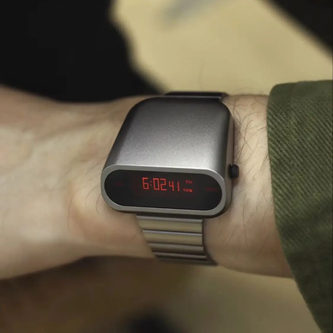 BENLYDESIGN S1000 スチームパンクデジタル腕時計 メンズ ヴィンテージ