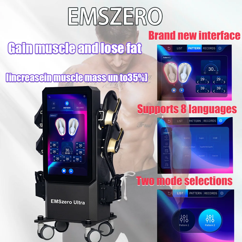 DLS-EMSZERO Neo 6500W EMS Nova HI-EMT Body Sculpt, мышечная машина, электромагнитное похудение EMSzero