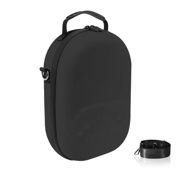 Estuche de transporte duro, bolsa de almacenamiento portátil resistente a caídas, bolsa de transporte de viaje para accesorios de controlador de auriculares Meta Quest 3/3S VR photo review