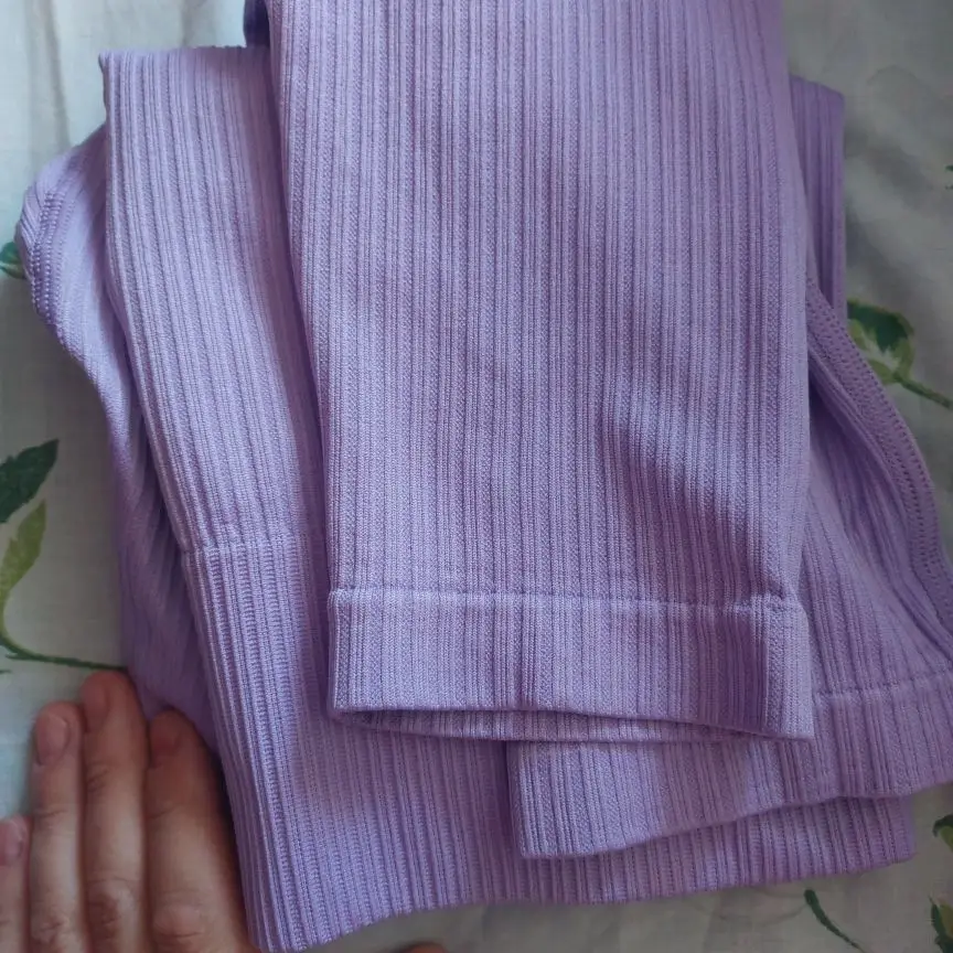 Seamless Yoga Leggings with Tummy Control photo review