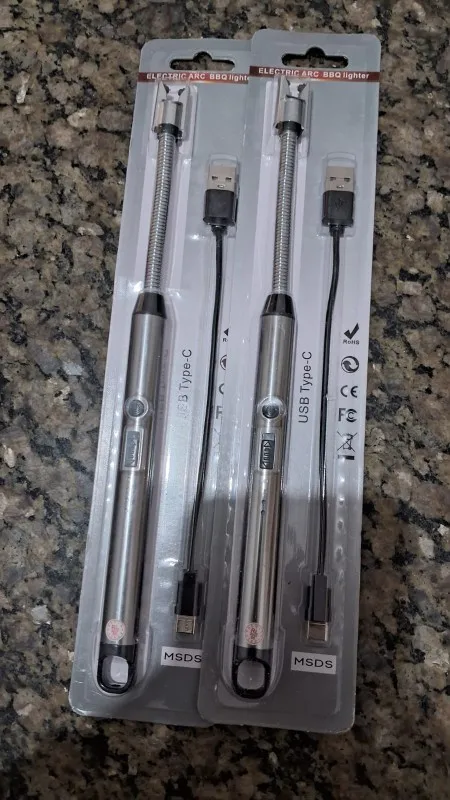 Acendedor Fogão Churrasqueira Isqueiro Eletrônico Recarregável USB - Neverdie Store photo review
