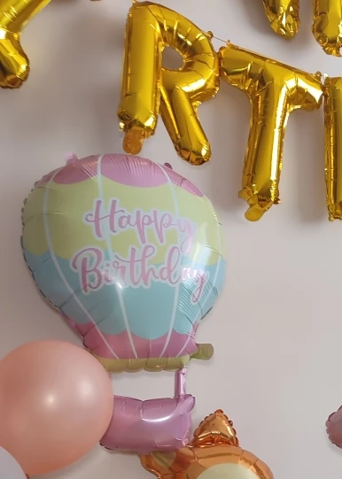 Rainbow Unicorn 32 Inch Number Balloon photo review