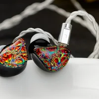 PULA PA02 HiFi Earphone 1DD+4BA Hybrid In-Ear Monitors Hi-Res Music Studio Wired Hybrid driver Earphones with 0.78mm 2-Pin Cable 2