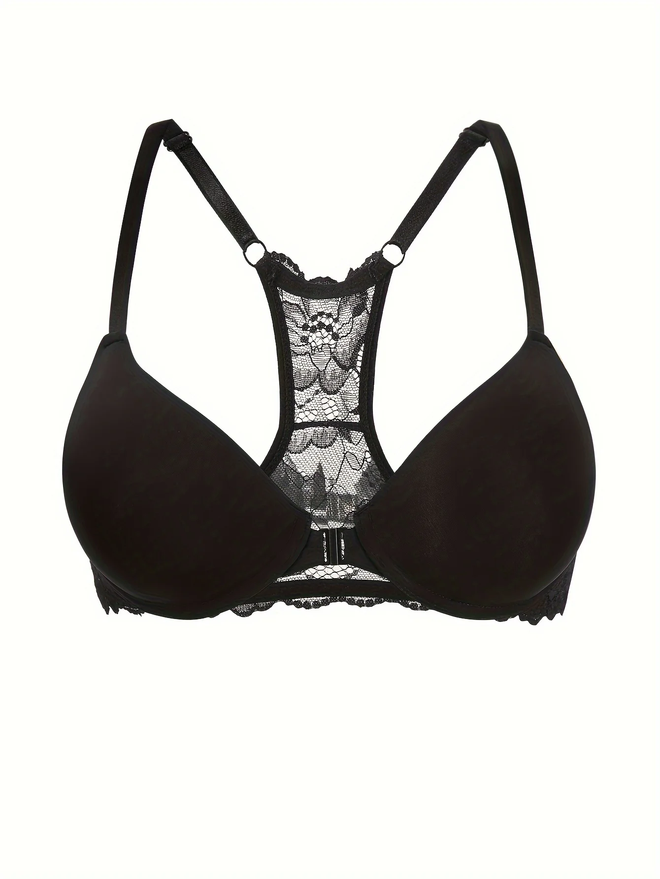 Front button sexy deep v bra for women, lace beautiful back underwear, push-up, comfortable, beautiful, intimate bra for women 2