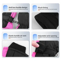 Winter Ski Gloves Warm Non-slip Touch Screen Waterproof Riding Gloves Outdoor Sports Thick Gloves  Motorcycle Snowboard Gloves 5