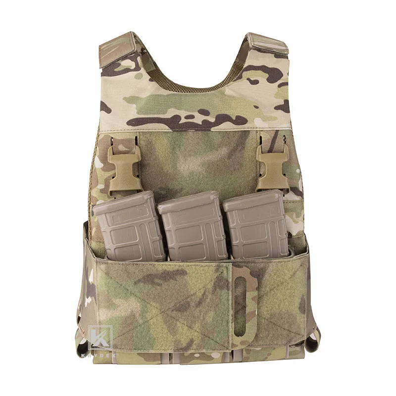 KRYDEX KTS Triple 5.56 Magazine Pouch M4 AR15 Mag Front Flap Hook and Loop Insert MP2 For FCPC FCSK JPC Hunting Vest Gear 3