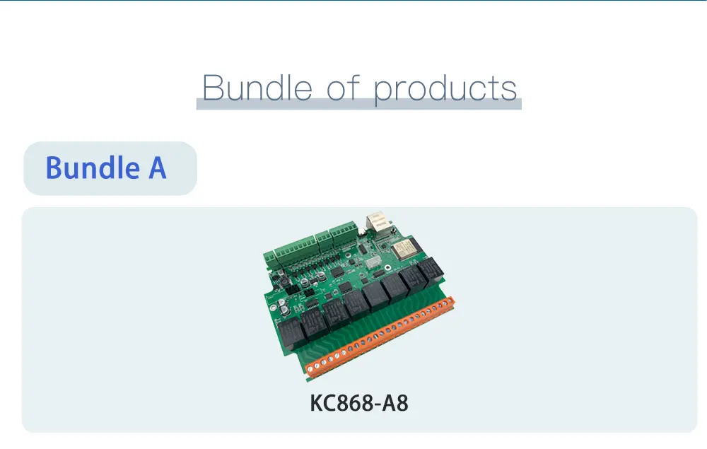 KC868-A8 ethernet relais esp32 entwicklungs board wifi schalter esphome home assistent tasmota diy – Detail 29
