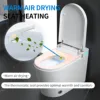 Elongated Smart Toilet with Bidet Built in, with Heated Seat，AUTO Open/Close Lid, Bidet Toilet Seat with AUTO Flush,Air Dry 4