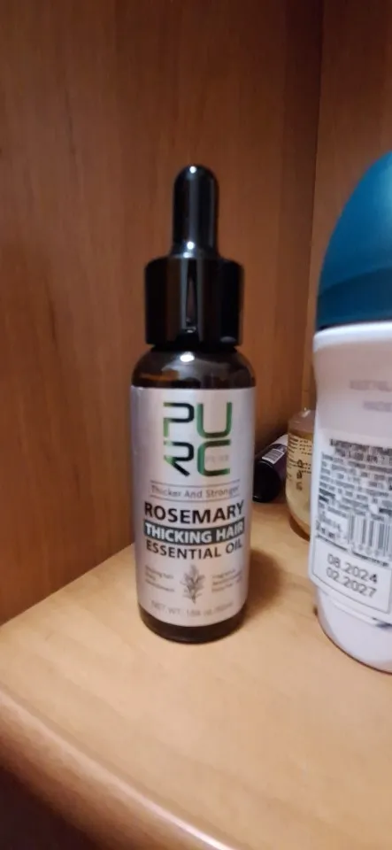 PURC Rosmarin-Haaröl – Anti-Haarausfall & Haarwachstums-Booster für Männer und Frauen photo review