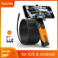Teslong Wireless Endoscope Camera 2.0 MP HD Borescope Camera for Iphone＆Android WiFi Inspection Camera Flexible Snake Camera 1