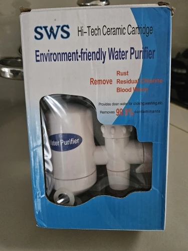 Washable Tap Water Purifier For Sink with Activated Carbon Filter photo review