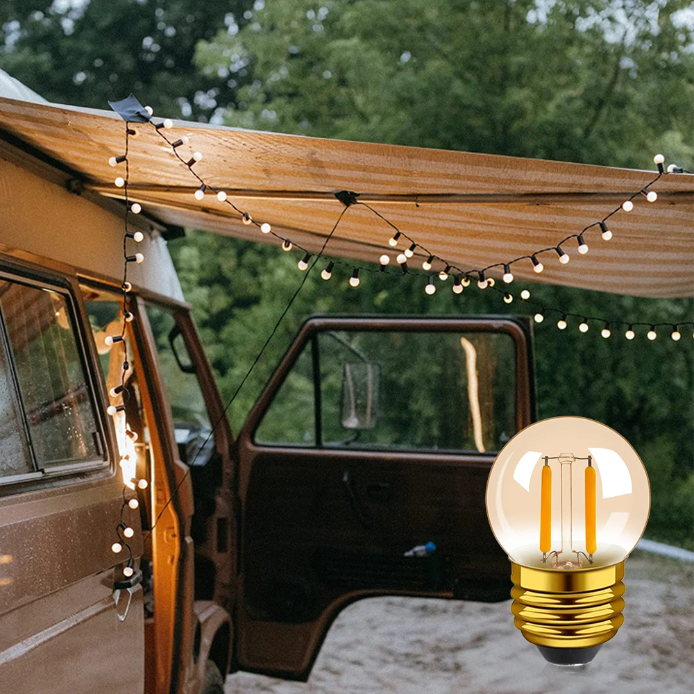 Outdoor Light Bulb, Replacement Bulb, Filament Bulb, String Lights