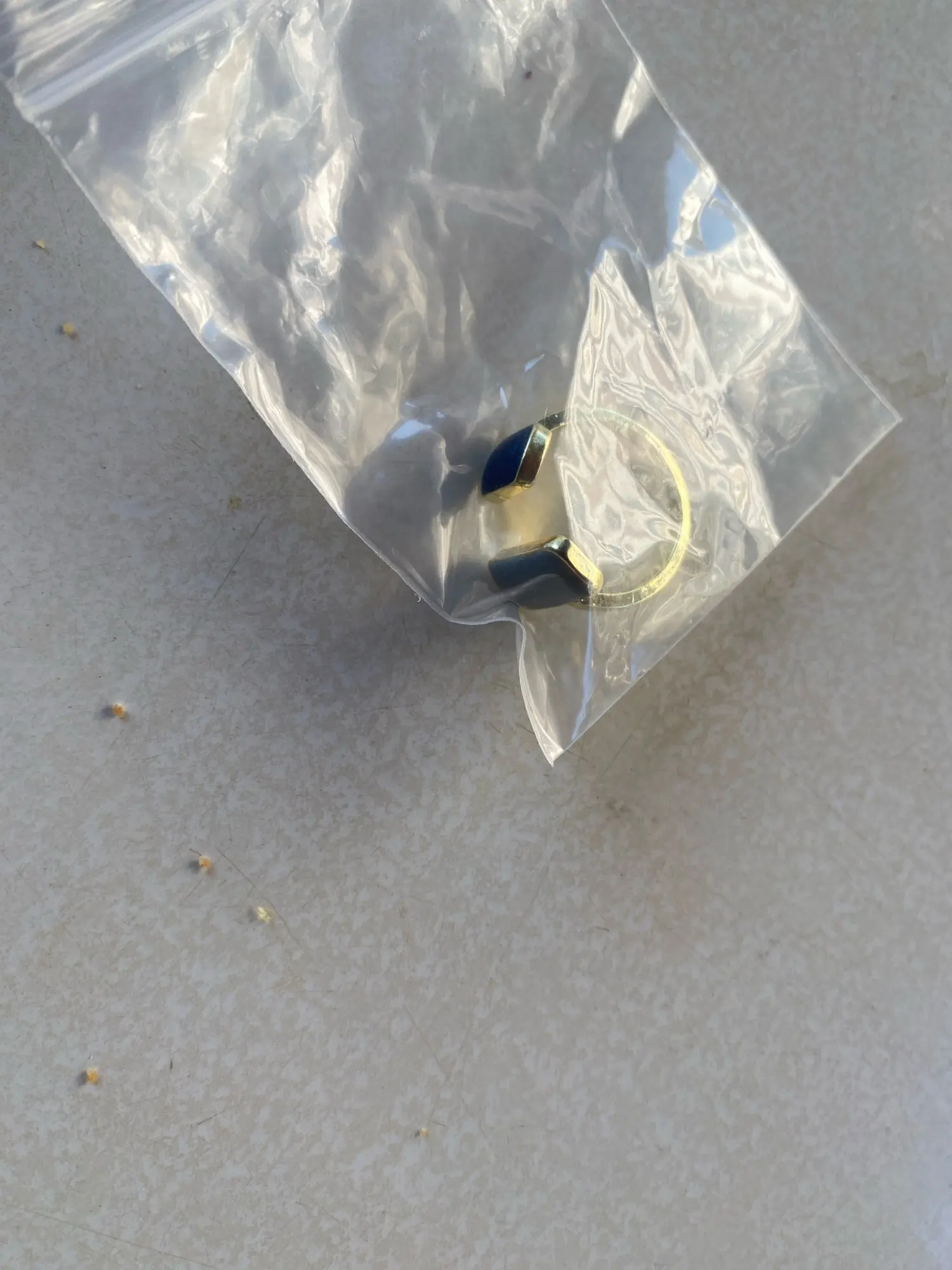 Adjustable Colorful Drip Glaze Ring photo review